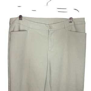 Christopher & Banks Khaki pants stone white size 10